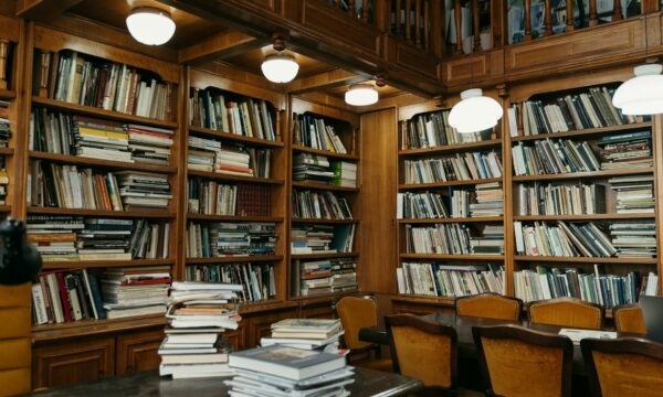 Collection of Books in Library