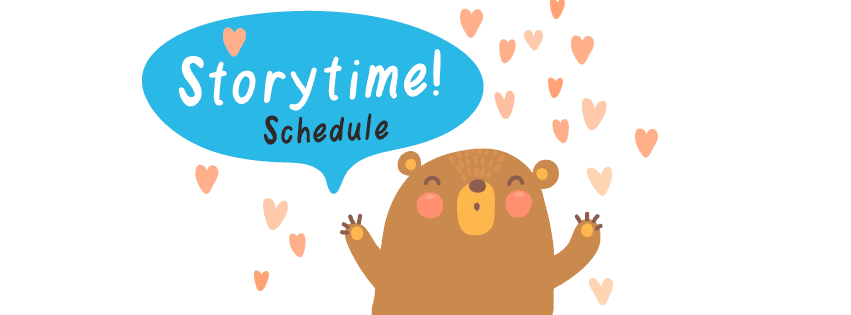 storytime schedule graphic